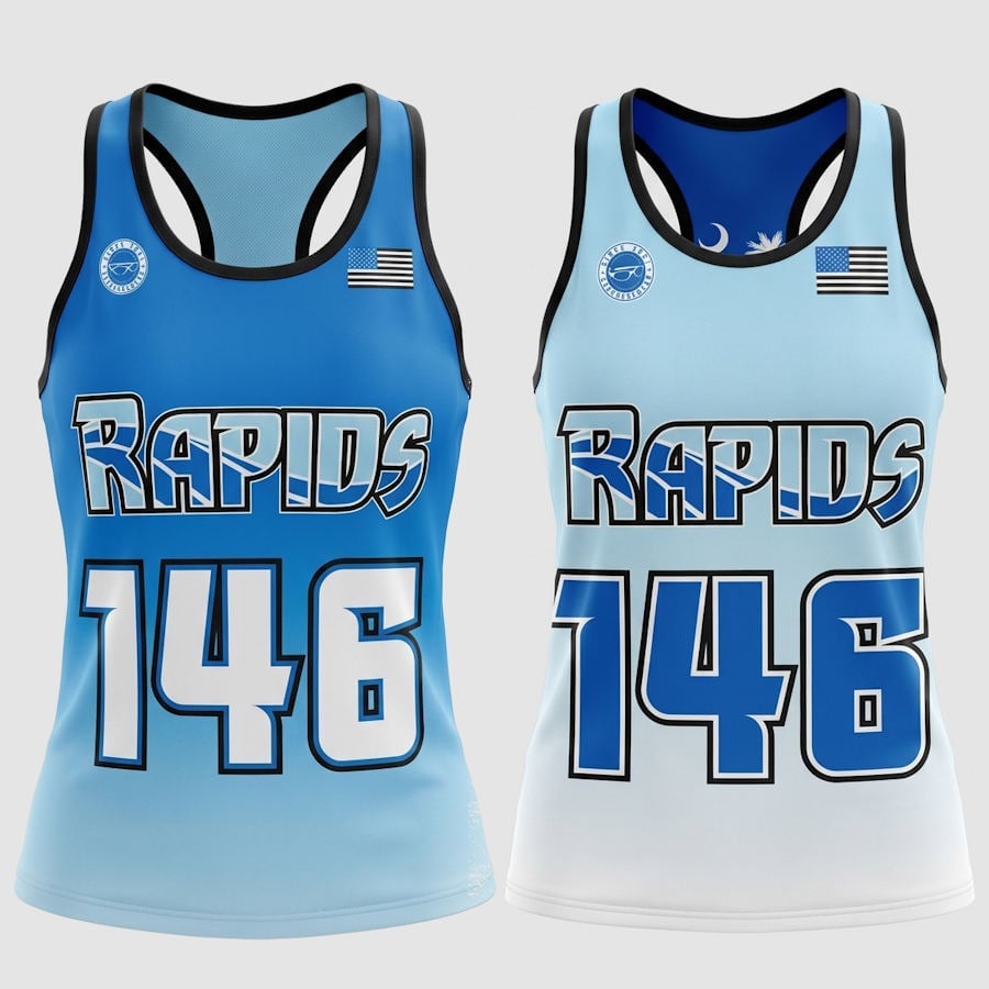 Women's racerback reversible