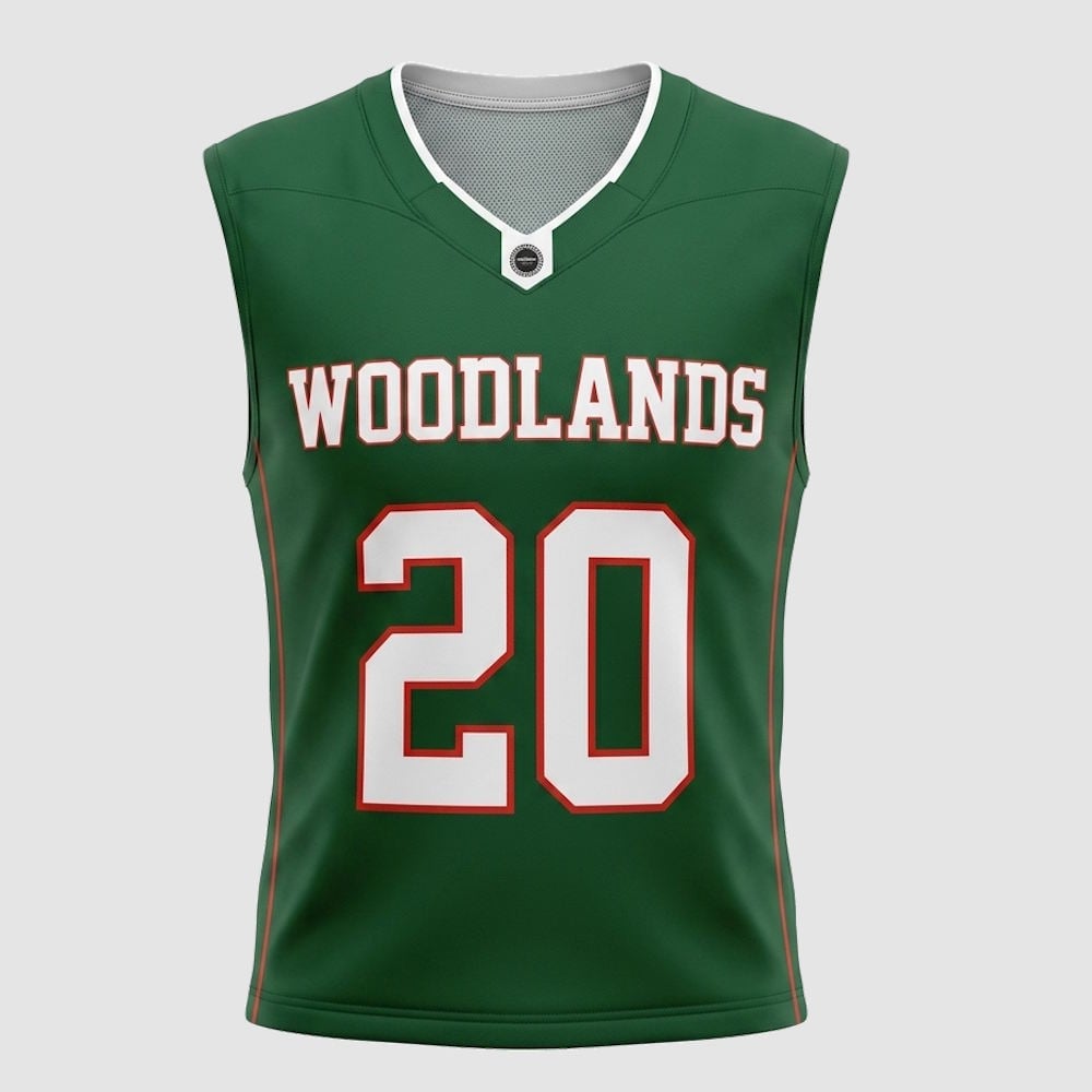 Raptor series sleeveless lacrosse jersey