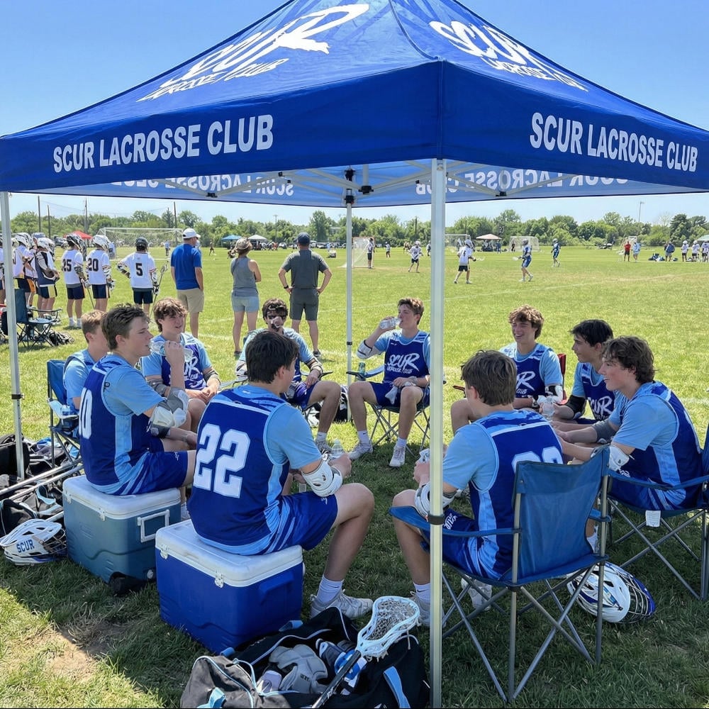 Custom Lacrosse Canopy Tent