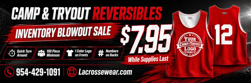 Reversible sale. 7.95 while supplies last. 100 piece minimum.